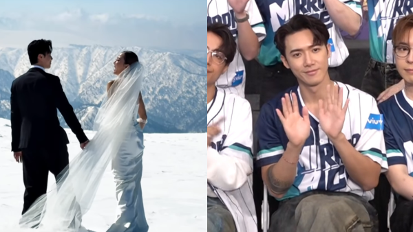 MIRROR成员Stanley婚期曝光东南亚婚礼！公开冰天雪地婚照极梦幻高呼“我爱你”
