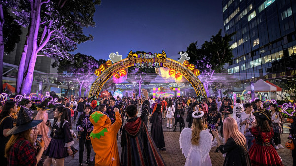 尖東萬聖節音樂會麼地道花園登場！霓虹打卡位／DJ派對／鬼馬市集