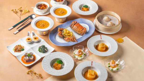 尖沙咀个园竹语全新大闸蟹宴！每位$598起食八道经典淮扬菜 / 8:15后入座85折优惠