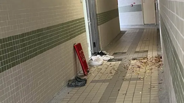 公屋住户新入住放礼炮吓亲邻居！走廊撒满碎屑惹议！有网友警告恐违房署条例