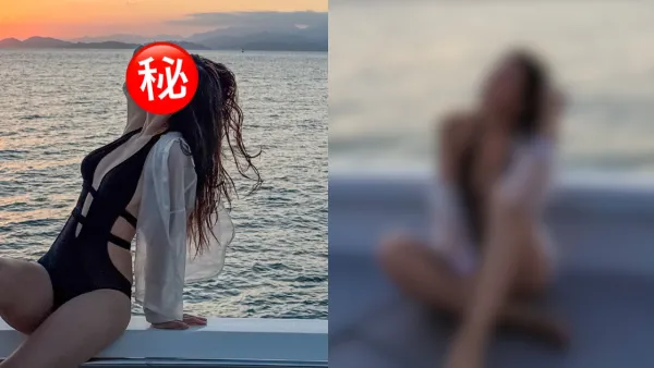 40歲長腿女神晒噴血級泳衣照胸形畢露極豪放！分手後超進擊懶理舊愛傳新戀情