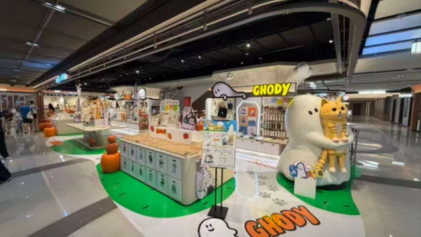 Ghody登陸銅鑼灣希慎廣場！萬聖節巨型貓狗立體裝置與打卡位