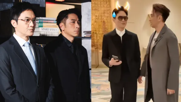 張智霖鏡頭前一時大意爆粗「咪X叫我」！即時反應嚇到吳卓羲窒晒機 網民揶揄：帶壞晒