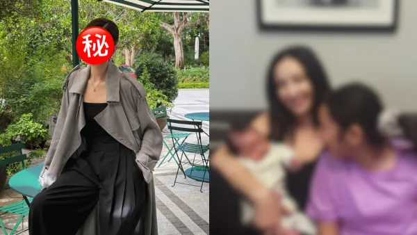 45歲女藝人IG突晒抱B相宣布喜訊！疑秘密生二胎極低調：屋企多咗一個新成員