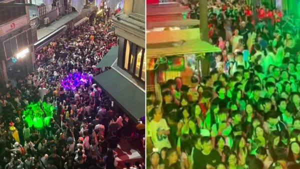 蘭桂坊10.31萬聖節未到已逼爆！提早去都人山人海「動不了」 市民警惕慎防人踩人