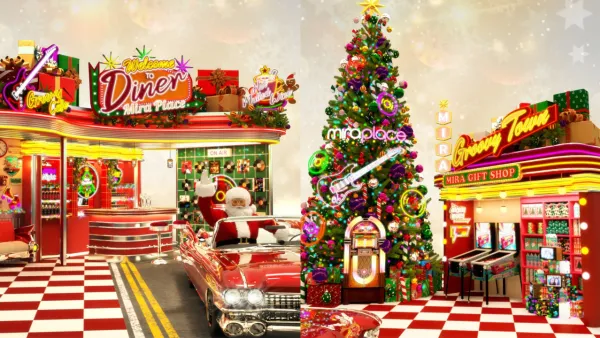 Mira Place《Groovy Christmas Town》重現80年代美式復古聖誕！8 大復古聖誕打卡位／免費派Churros與熱紅酒