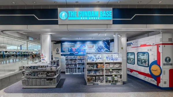 THE GUNDAM BASE ANNEX香港國際機場店正式開幕！全新高達基地登場 離境前必逛限定高達模型與周邊