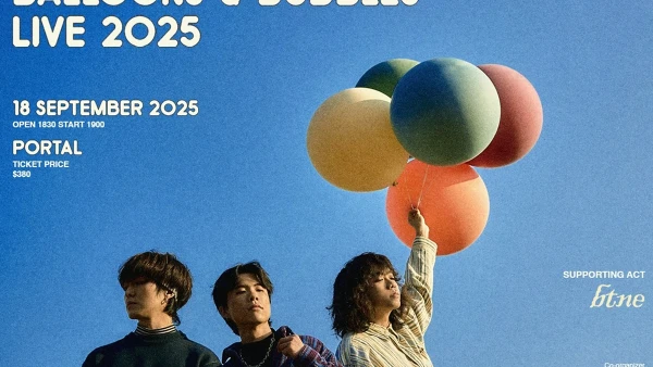 COPAK演唱會 | COPAK "BALLOONS & BUBBLES" 演唱會 2025優先購票/公開發售日期/票價/場地/座位表一覽