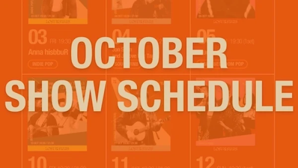 Lost Stars Livehouse Bar & Eatery 現場音樂會(10月)活動詳情/日期/時間/地點/票價一覽