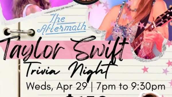 Taylor Swift Trivia Night!活動詳情/日期/時間/地點/票價一覽