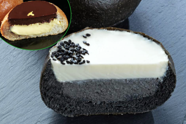 嘉多娜餅屋新出黑白布丁包 燉蛋白配黑芝麻布甸！　另有雙層特濃朱古力布丁包