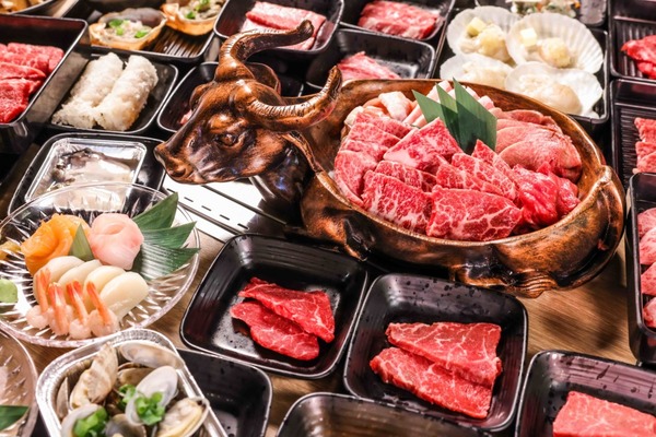 銅鑼灣新開燒肉及涮涮鍋放題「牛舞Gyumai」  午市定食系列$78起／送「4% 奇跡之牛」巨切／薩摩牛層層疊／甲羅燒／酒精類放題