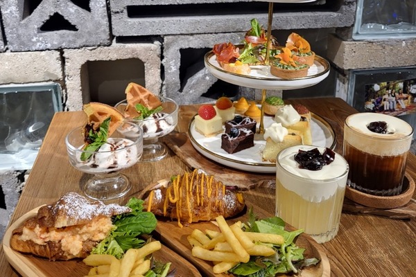 旺角人氣Cafe推黑糖麻糬主題下午茶65折優惠     人均$109歎海鹽黑糖麻糬蛋糕／麻糬雪糕窩夫／Brownie／黑松露帶子