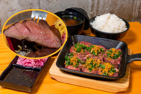 牛舌關注組熱議！深水埗新開日式牛舌專門店「Gyu Town」　厚切粉嫩牛舌芯／鐵板薄燒香葱牛舌／創意牛舌筋漢堡