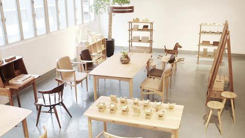 Oak Village X COME IN'「天然木の空間」展示會