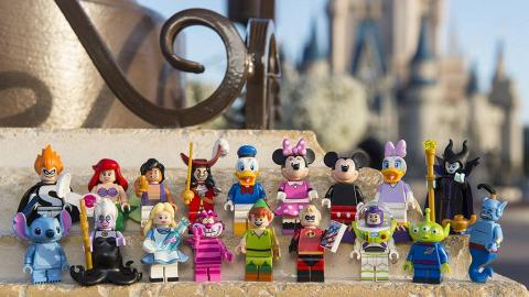 香港5月開售！LEGO Disney Mini-figures 系列