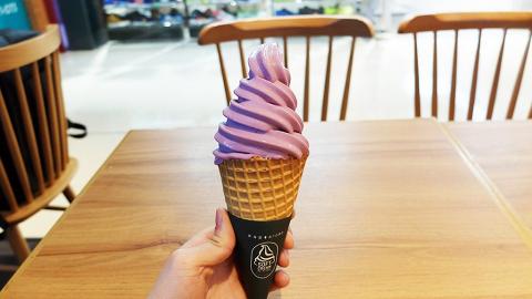 分店限定！東海堂推出紫薯軟雪糕