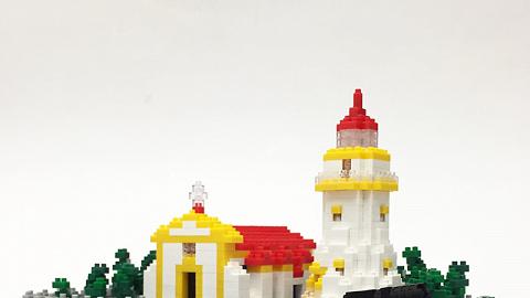 上環nanoblock展 微遊澳門大三巴、東望洋炮台