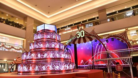 【聖誕節2018】屯門市廣場聖誕亮燈！LED光影匯演/5層高夢幻噴泉/6米高聖誕樹