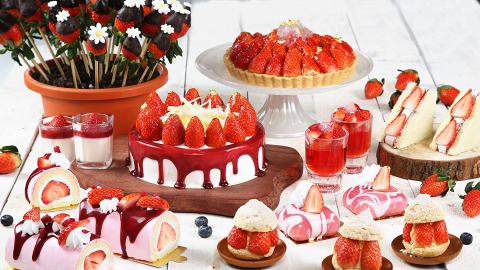 【沙田美食】酒店士多啤梨主題下午茶自助餐　周未任食金箔雪燕批/Mövenpick