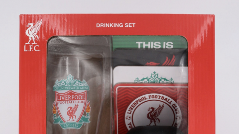 7-Eleven便利店推利利物浦官方授權主題產品 迷你足球機/骰盅/玻璃杯