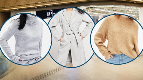 【減價優惠】Gap全場男女裝服飾勁減4折起！外套/毛衣/衛衣低至$58
