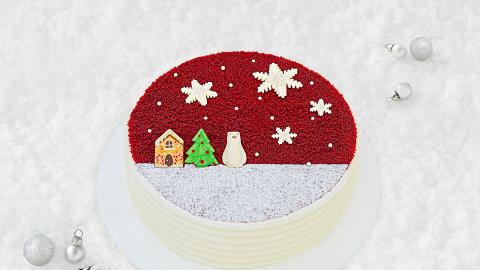  Lady M 聖誕限定紅絲絨蛋糕回歸！冬日小屋/迷你聖誕樹/可愛北極熊造型圖案