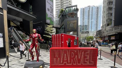【旺角好去處】Marvel期間限定店登陸旺角 1:1鐵甲奇俠+官方限定周邊
