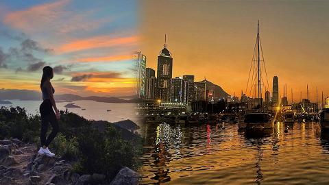 市區日落靚位 | 港島區10大睇日落靚景地點推介！西高山/紅香爐峰/赤柱聖士提反灣