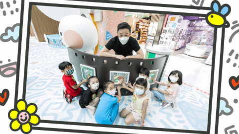 開啟夢幻色彩世界 用指尖感受互動藝術 MCP新都城中心 x LINE FRIENDS x BVI 齊推共融發展