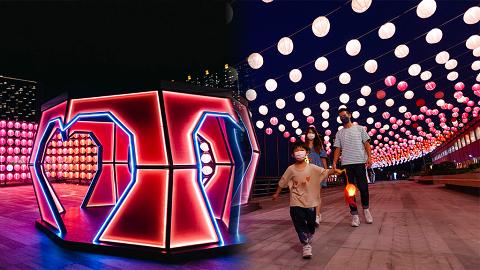 中秋節2022｜ 東涌海濱花燈節開幕！近千個發光燈籠/4米高花燈牆/巨型霓虹花燈/皮影戲/猜燈謎