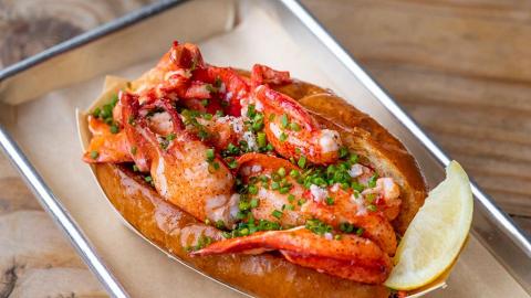 Lobster Boss招牌龍蝦包買1送1！糖廠街市集快閃店優惠 再送意大利檸檬特調