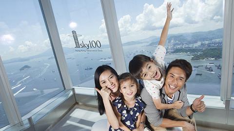 天際100優惠｜天際100觀景台門票買1送1優惠 $99起入場！360度無阻礙鳥瞰香港+維港夜景