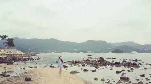 西貢海濱長廊的沙洲
