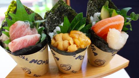 入口即溶吞拿魚腩！尖東「食街」新開手卷店