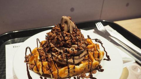 指定分店限定！麥當勞可可米朱古力新地窩夫