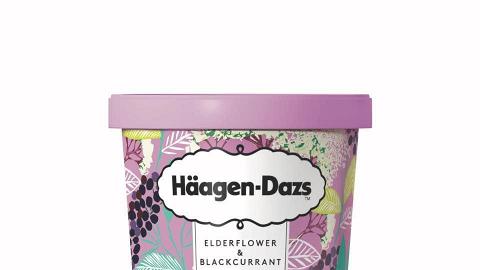 超浪漫粉紫杯！Häagen-Dazs 全新花果系列雪糕
