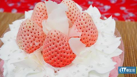 圍滿粉紅蛋糕粒粒！東海堂日本白士多啤梨系列
