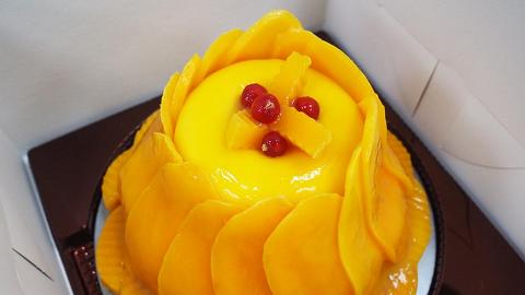聖安娜餅屋全新芒果蛋糕系列　足400克重量級芒果肉！