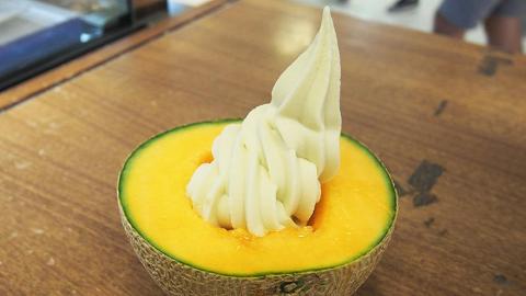 馬鞍山日式甜品店夏季新品　霸氣食北海道蜜瓜軟雪糕新地！