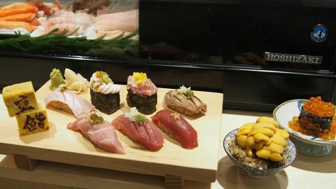 尖沙咀新開立食壽司店  海膽丼/三文魚子壽司/大拖羅