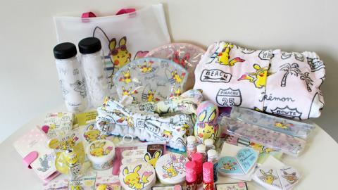 十萬伏特電暈一眾少女！比卡超美妝品系列