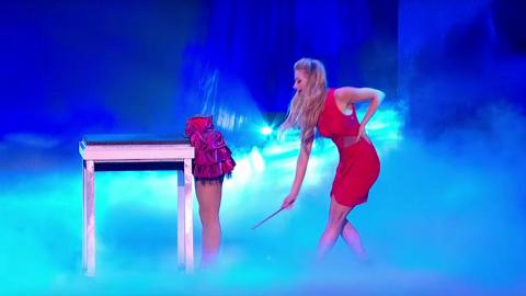 英國Britain's Got Talent 美女魔術師變出「會走路的斷肢」