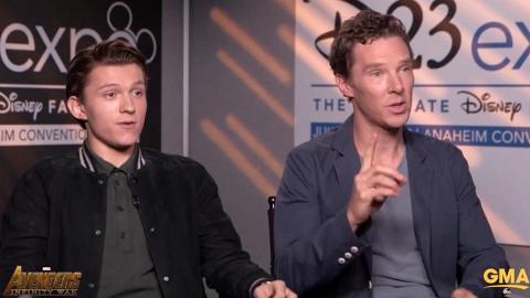怕蜘蛛俠口疏　男神Benedict Cumberbatch快反應搶答問題