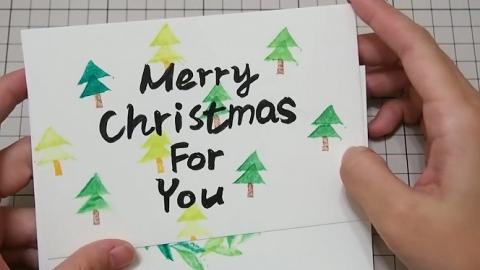 簡單畫出6款可愛聖誕卡 用DIY橡皮印章整幾多張都得！