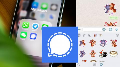 【Signal教學】WhatsApp Sticker輕鬆搬過Signal 簡單步驟打包轉換貼圖iPhone/Android手機都得