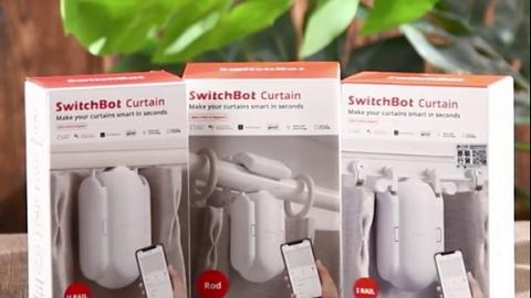 自動開閂  智能開關窗簾幾百元搞掂