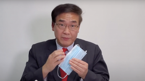 【新冠肺炎】簡單3招自製「高效能口罩」！ 林順潮醫生：有望兩周內逆轉Omicron疫情