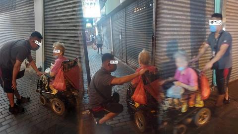 荔枝角順豐哥哥善舉救輪椅婆婆險衝馬路兼送回家 網民大讚：「真心要畀個like」