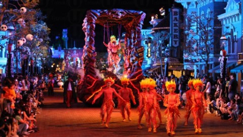 迪士尼萬聖節黑色世界 驚慄震撼浪接浪